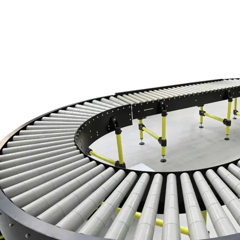 Roller conveyor line