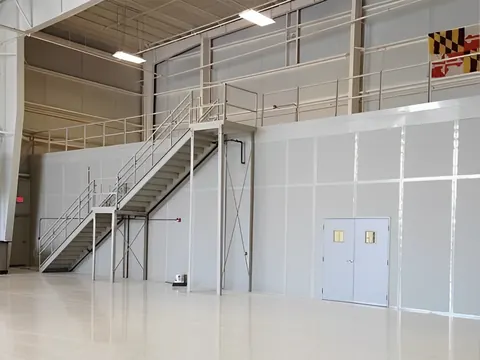 Fire-rated modular wall panels