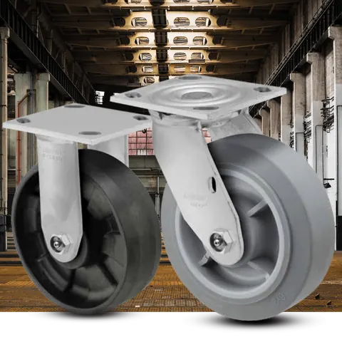 Heavy-duty casters