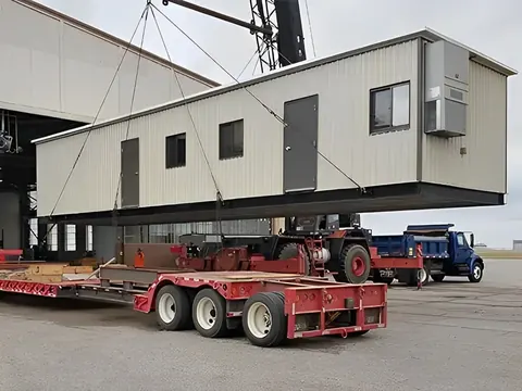 Pre-assembled building