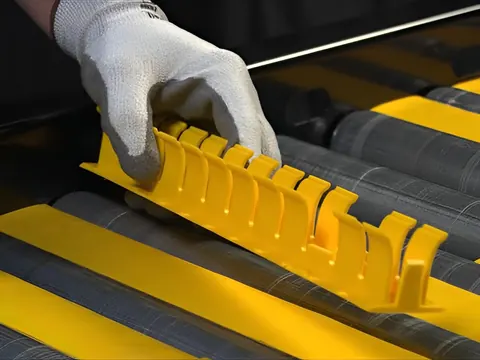 Conveyor transfer plate