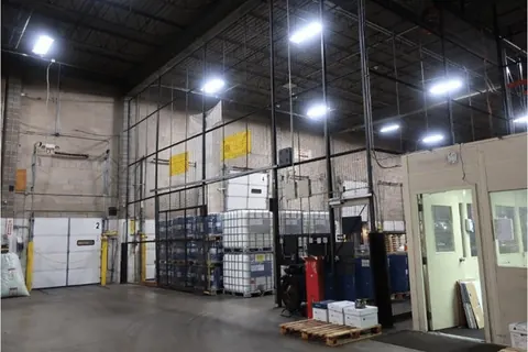 DEA cages and tech lockers