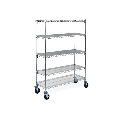 Wire shelving